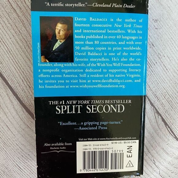 Bundle of 2 action adventure thriller books by David Baldacci - Picture 3 of 3